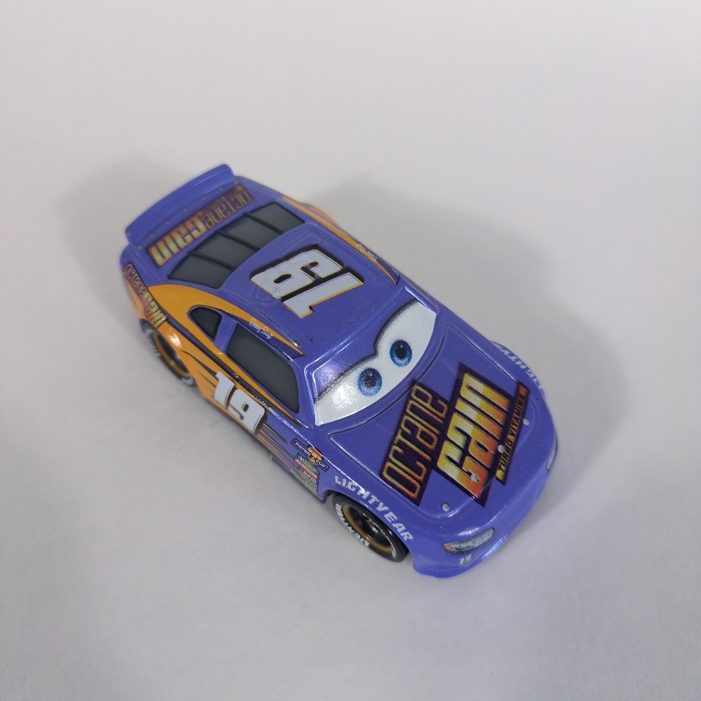 Disney Pixar Cars Bobby Swift Octane Gain 19 Diecast Purple Race Car Mattel